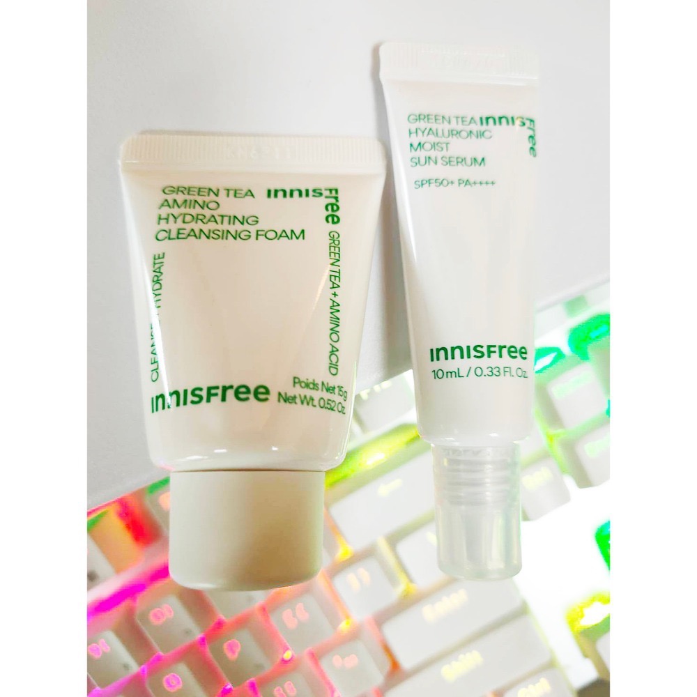 INNISFREE 綠茶玻尿酸保濕 防曬 潔面乳 紅茶極效修護 沐浴旅行組 A醇淨膚 維C棉片淡斑霜 超級火山 隨身-規格圖9