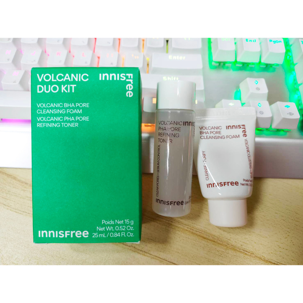 INNISFREE 綠茶玻尿酸保濕 防曬 潔面乳 紅茶極效修護 沐浴旅行 A醇淨膚 維C棉片淡斑霜 超級火山 香榧 隨身-規格圖11