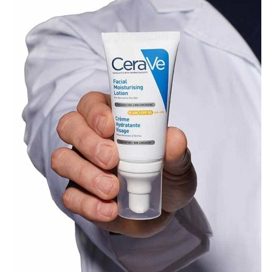 CeraVe適樂膚 全效清爽修護防曬乳SPF50 52ml  溫和清爽保濕防曬乳(日間溫和保濕乳)SPF30 台灣公司貨-細節圖3