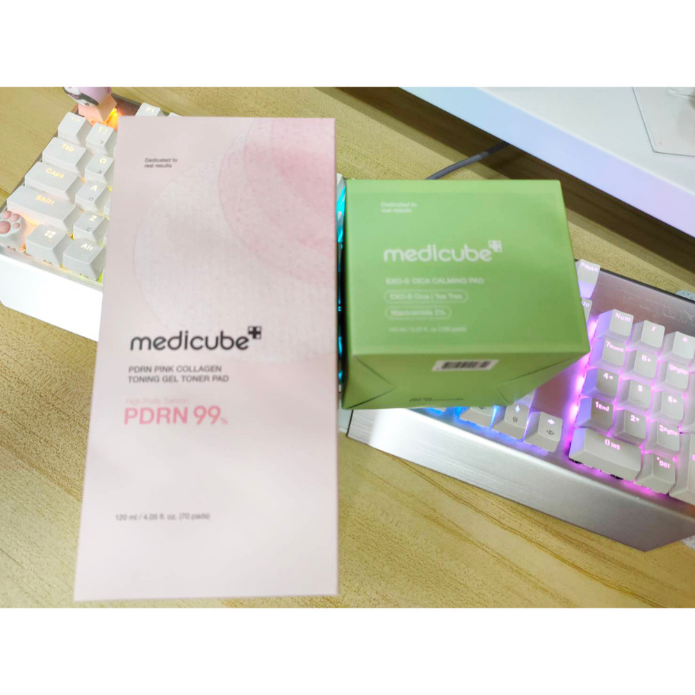 全新medicube EXO-S積雪草修護爽膚棉 全能維他命C晶球凝霜 PDRN外泌體安瓶 奇肌安瓶 穀胱甘肽安瓶-細節圖3