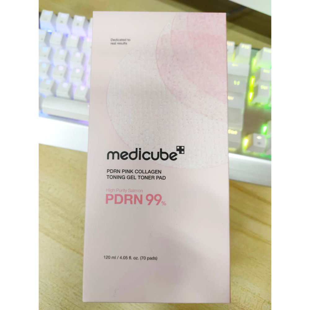 PDRN粉紅膠原凝膠爽膚棉(70片)