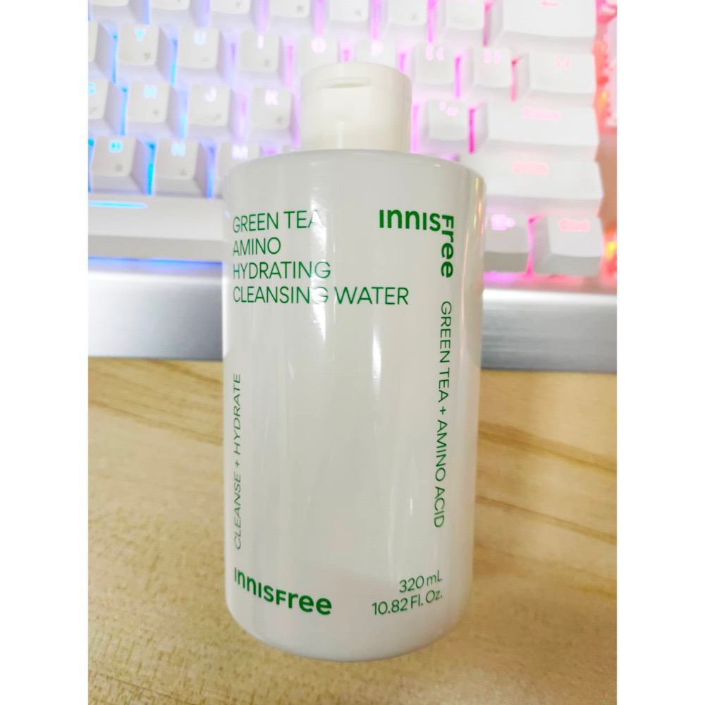 INNISFREE櫻花防曬亮顏霜 維他命C亮白潤色防曬霜 綠茶保濕胺基酸卸妝水 超級火山泥毛孔潔淨面膜 芥花糖蜜水感護唇-細節圖6