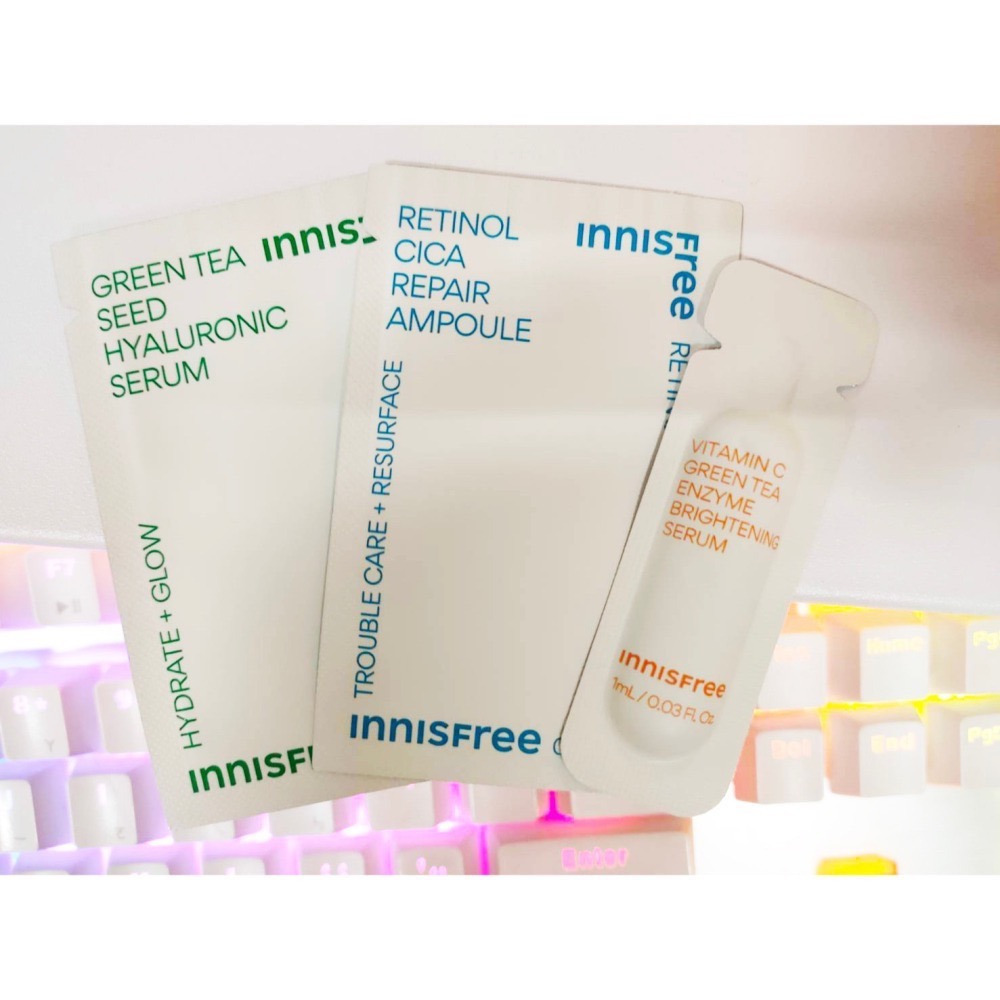 INNISFREE綠茶玻尿酸保濕 防曬 火山潔面乳 紅茶修護 膠原 A醇淨膚 維C 牛奶水 PDRN水光 超級火山 隨身-細節圖4