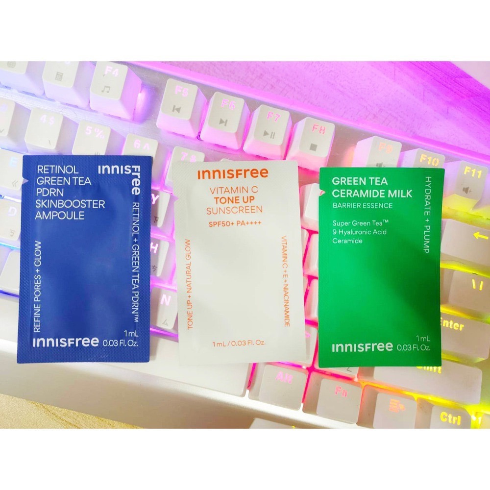 INNISFREE綠茶玻尿酸保濕 防曬 火山潔面乳 紅茶修護 膠原 A醇淨膚 維C 牛奶水 PDRN水光 超級火山 隨身-細節圖6