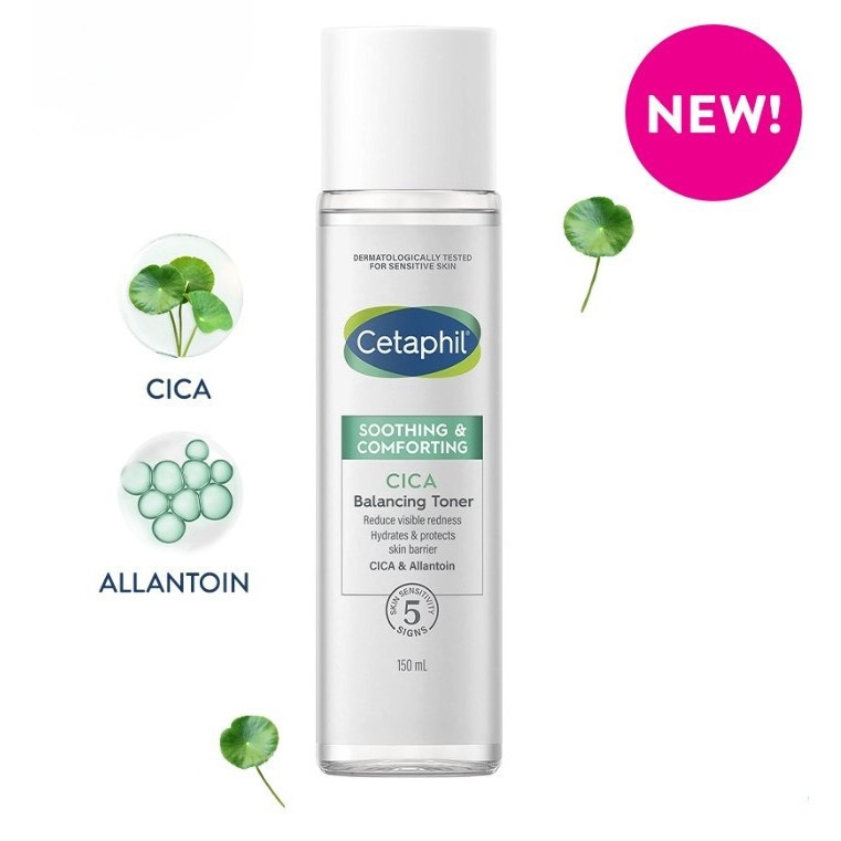 舒特膚Cetaphil 舒新雪潤安撫水150ml 公司貨2027.10 Cica Balancing Toner-細節圖2