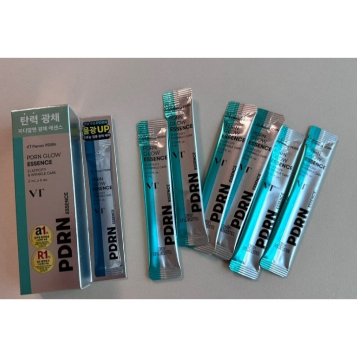 [VT] 老虎 亮采精華液 薇缔積雪草微晶精華S50安瓶 PDRN日常保濕面膜 視黃醇膠原蛋白粉紅微泡 微晶精華Set-細節圖7