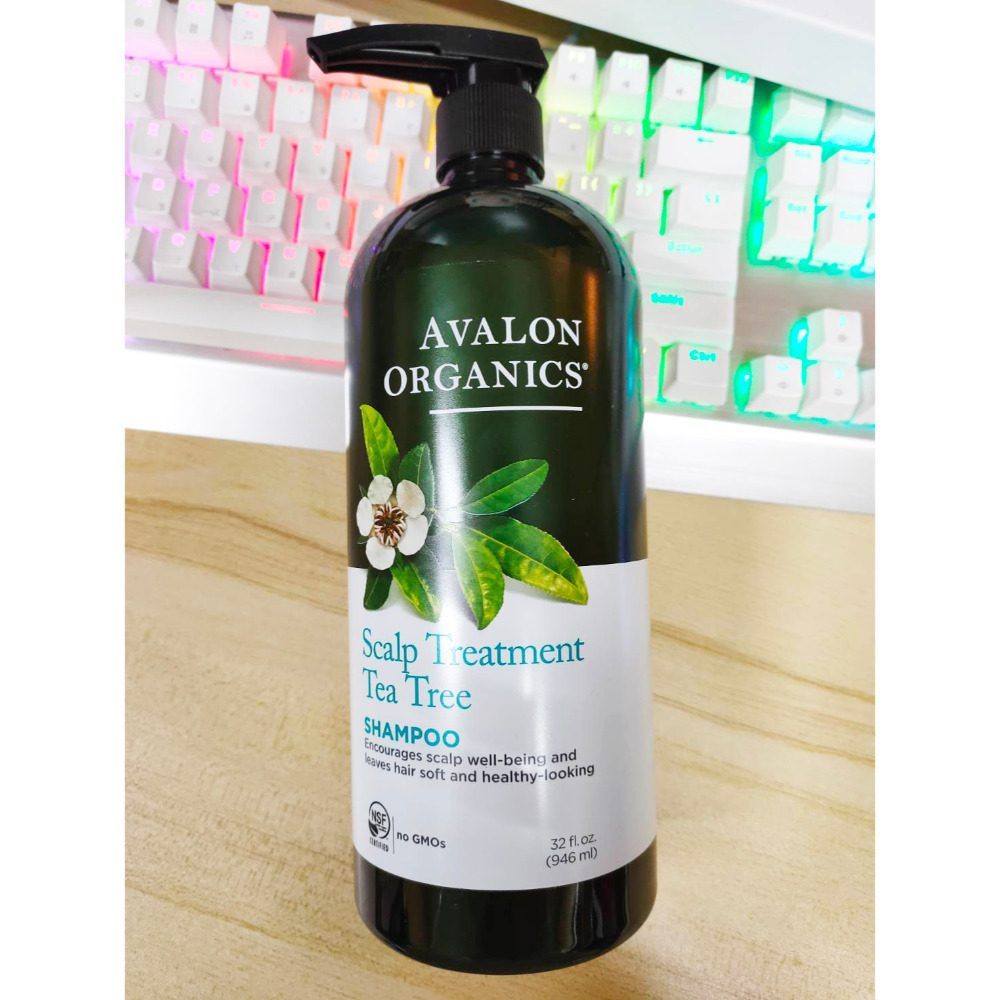 AVALON ORGANICS 茶樹頭皮調理/湛藍B群健髮/薰衣草滋潤 精油洗髮精 946ml Shampoo-規格圖5