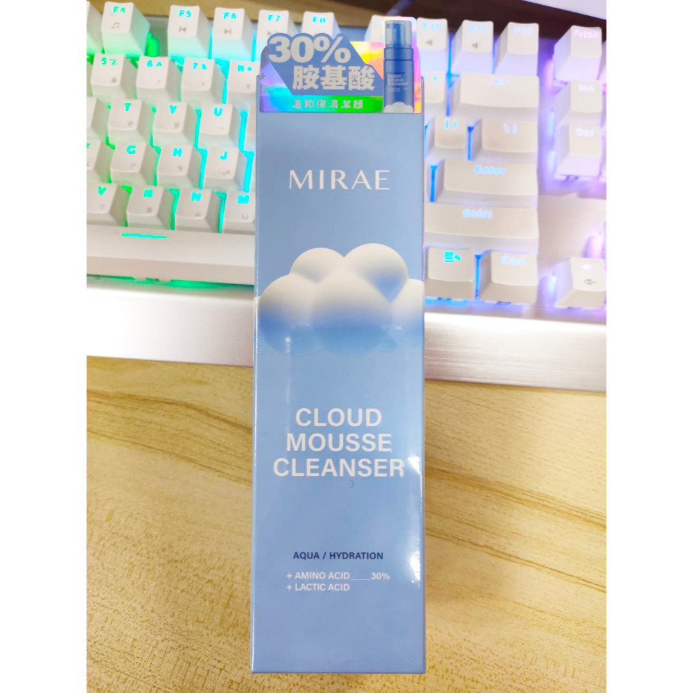 MIRAE未來美 30%氨基酸溫和保濕潔顏慕斯 150ml 韓國 保濕因子與維他命 B5 2027/06-規格圖2