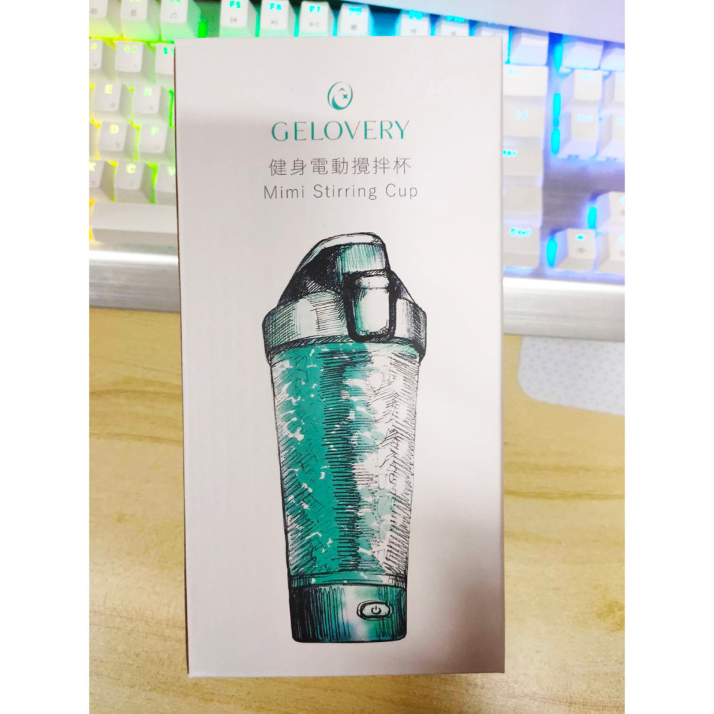 Gelovery Tritan 電動攪拌杯 500ml 食品級安全材質 100°C耐熱 健身搖搖杯 自動攪拌杯 蛋白粉-細節圖2