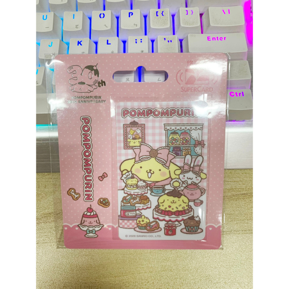 悠遊卡Easycard 三麗鷗 布丁狗30周年系列 SuperCard超級悠遊卡 下午茶 百變職人 幸福小購物 音浪出擊-細節圖3