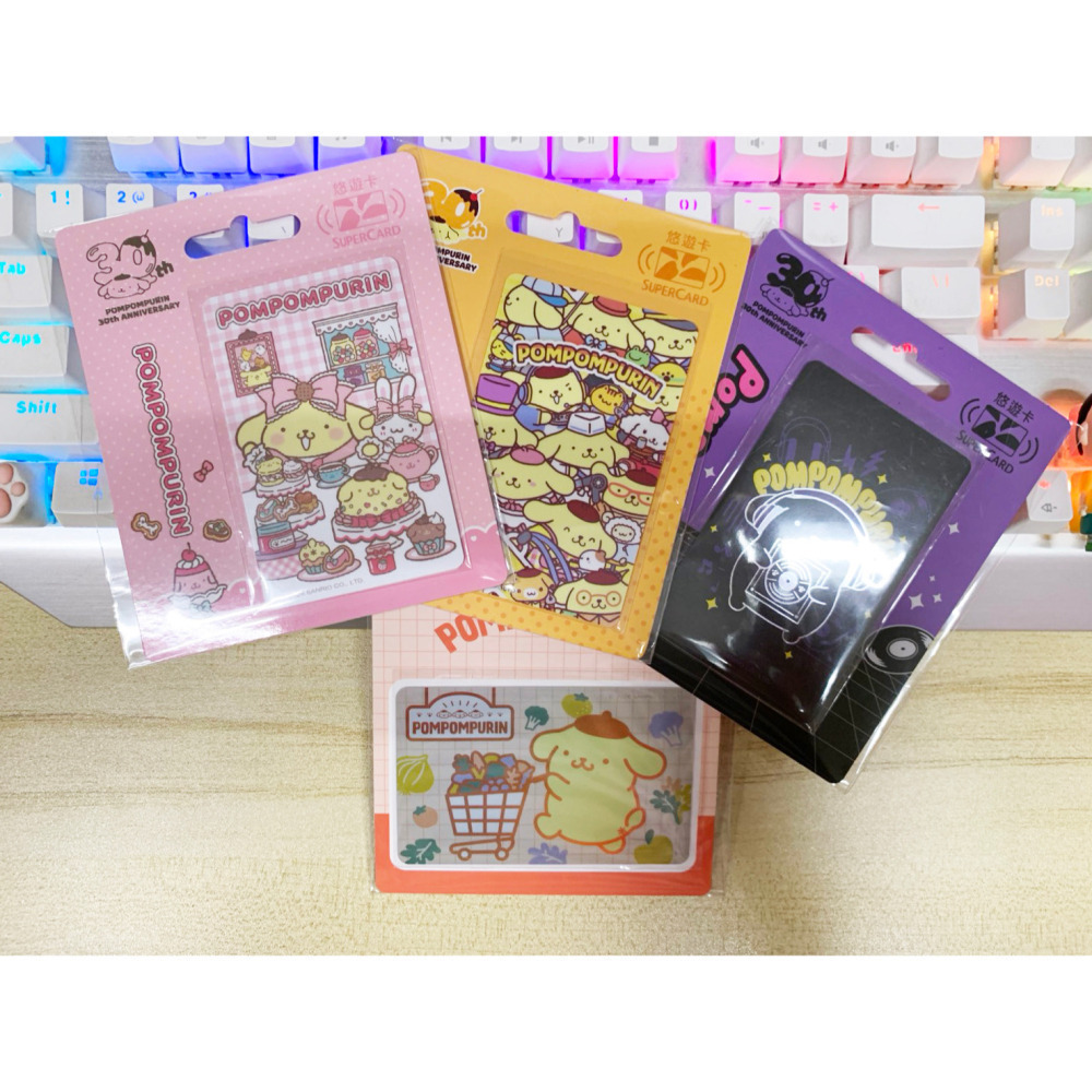 悠遊卡Easycard 三麗鷗 布丁狗30周年系列 SuperCard超級悠遊卡 下午茶 百變職人 幸福小購物 音浪出擊-細節圖6