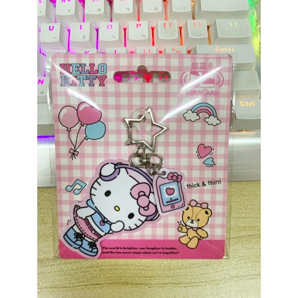Easycard Hello Kitty Pop style Supercard造型悠遊卡 日系 優雅 名媛 K-Pop-細節圖4