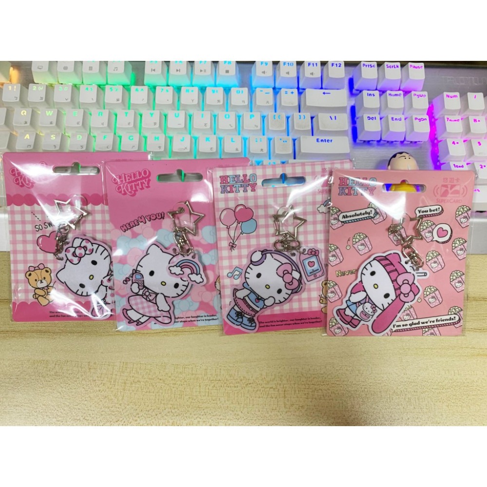 Easycard Hello Kitty Pop style Supercard造型悠遊卡 日系 優雅 名媛 K-Pop-細節圖6