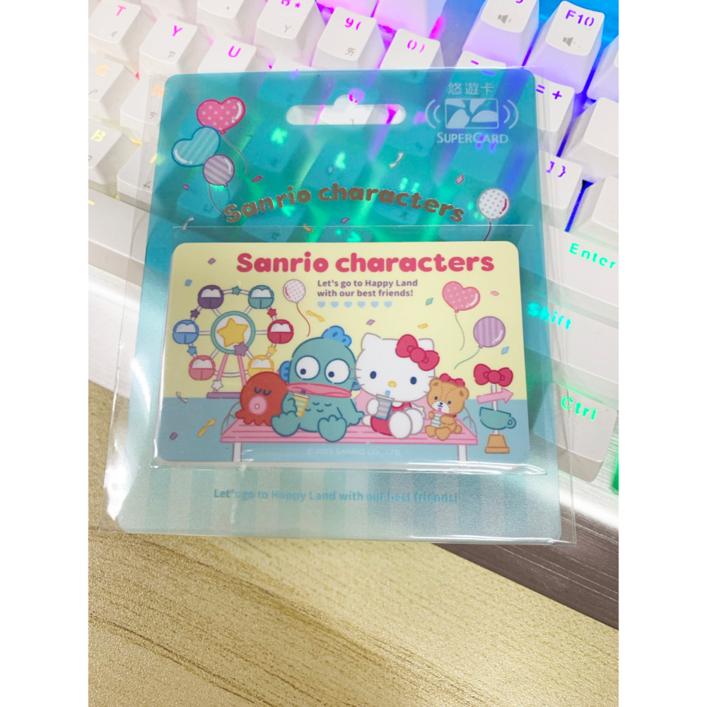 超級悠遊卡SuperCard 三麗鷗夢幻遊樂園 咖啡杯 幸福時光 旋轉木馬 Let＇s Go Play雲霄飛車 點心時間-規格圖7