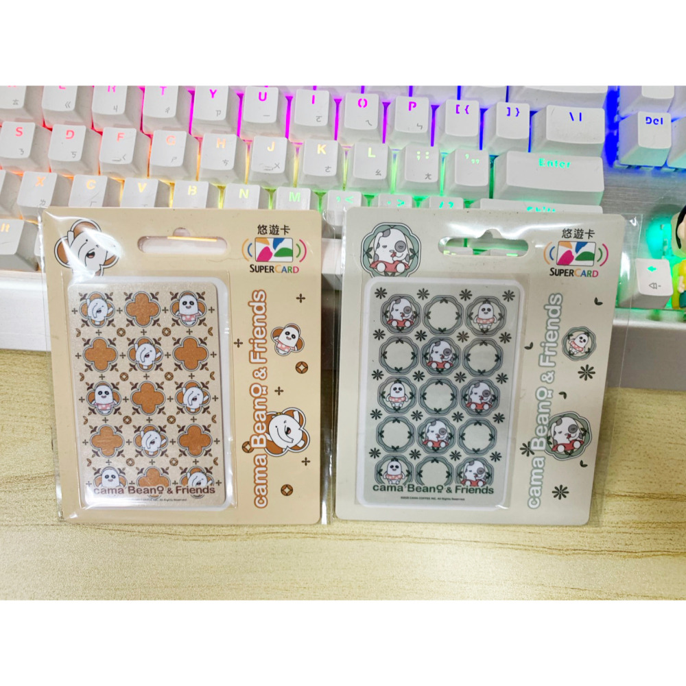 悠遊卡Easycard cama Beano & Friends 復古花磚 Supercard-花磚(綠)/(橘)-細節圖2