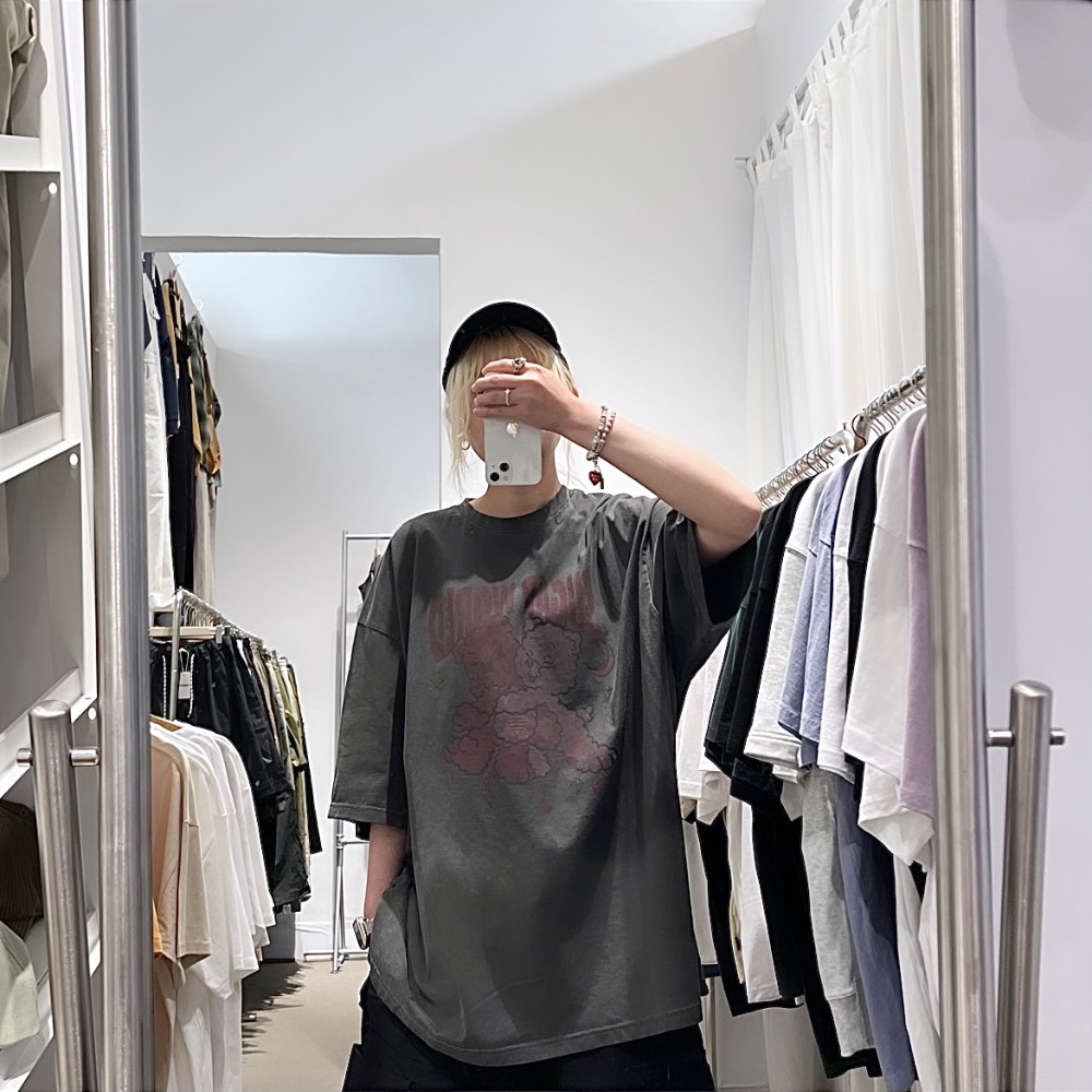 Korea 抱抱熊 短T-細節圖2