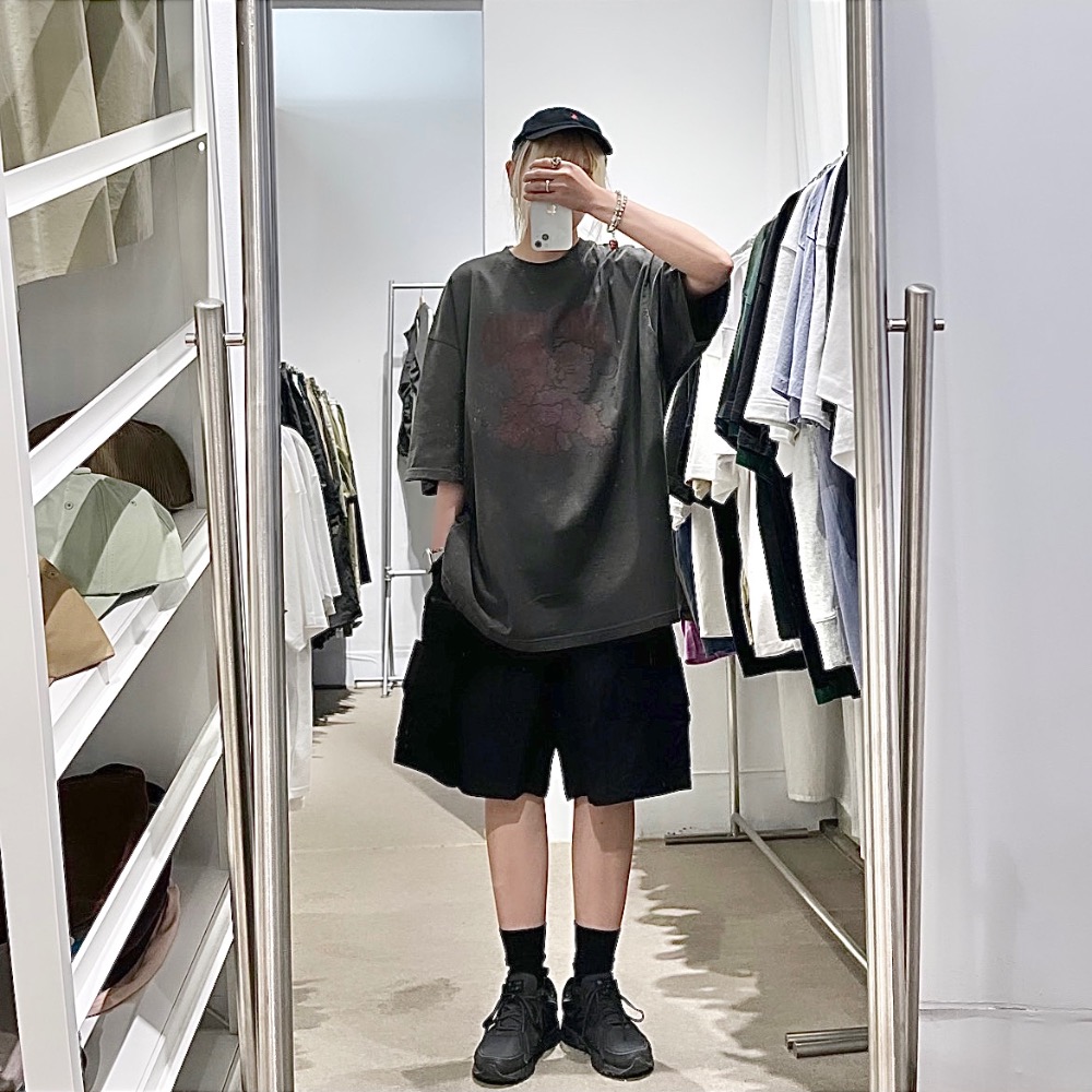 Korea 抱抱熊 短T-細節圖3