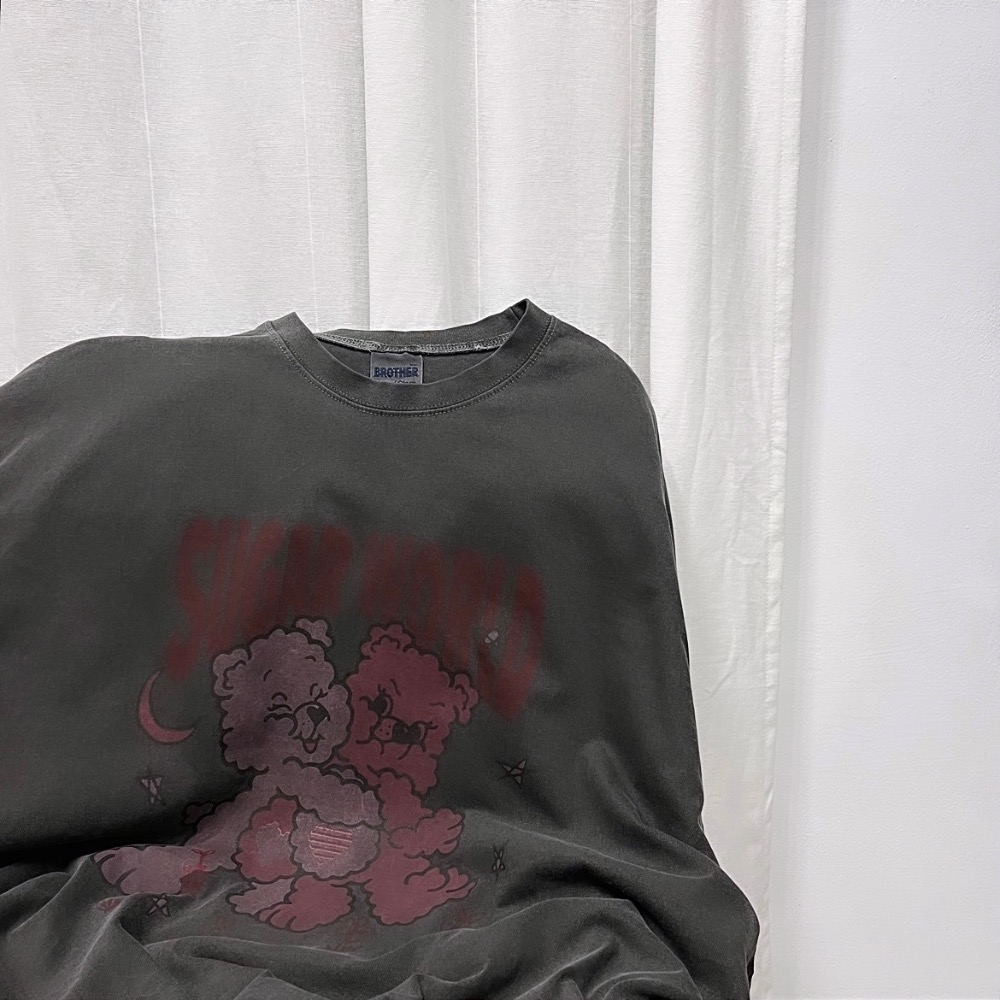 Korea 抱抱熊 短T-細節圖4