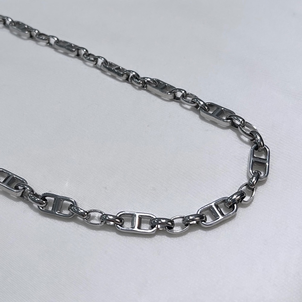 Korea D字 豬鼻子 項鍊-細節圖2