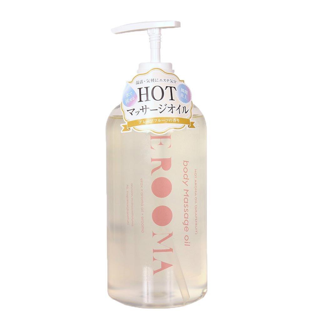 日本EXE EROOMA 熱感型按摩油 無香料按摩油 1000ml 1L-細節圖2
