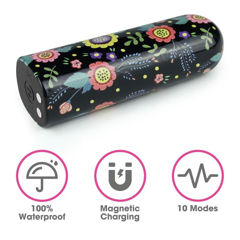 lovetoy Diana 花草10頻震動跳蛋 防水10頻震動跳蛋 跳蛋 子彈跳蛋 震動蛋 超強震動子彈型跳蛋 防水設計-細節圖5