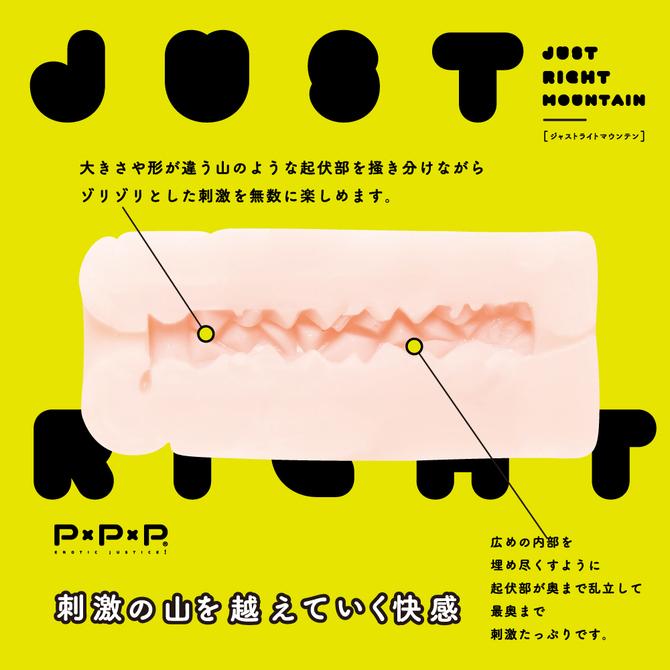 日本PxPxP 理想肉穴 JUST RIGHT MOUNTAIN 無數山脈夾吸自慰器-細節圖2