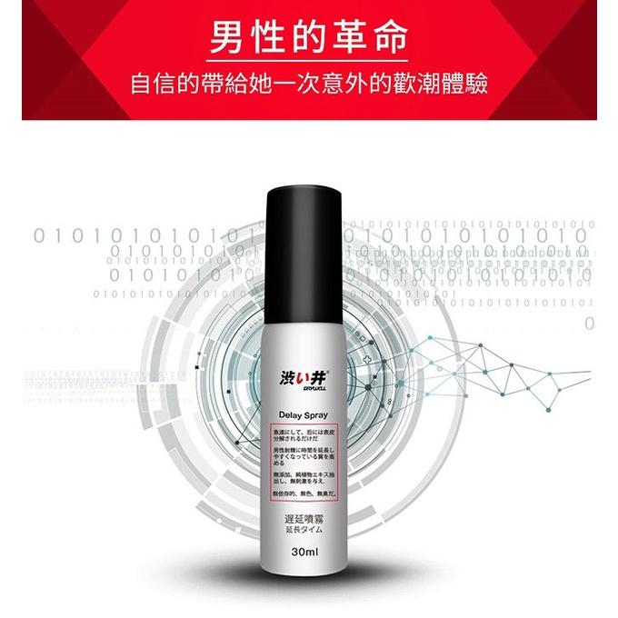 涉い井 DRYWELL 男用噴劑 30ml 男性延時噴霧 成人持久噴劑 延時液 持久液 男用噴劑-細節圖5
