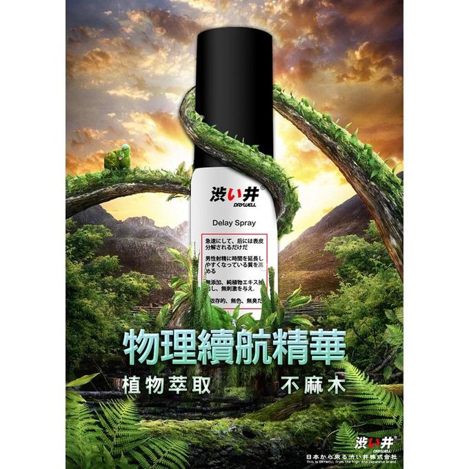 涉い井 DRYWELL 男用精華噴劑 15ml 男性延時噴霧 成人持久噴劑 延時液 持久液 男用噴劑-細節圖2