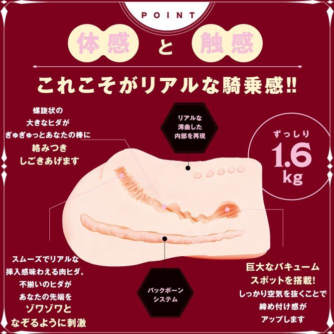 日本PxPxP 騎乘GIRL 牛仔女孩 男用自慰套 騎乗GIRL 牛仔女騎乗体感雙穴夾吸小女體 牛仔女 騎乘體位-細節圖4