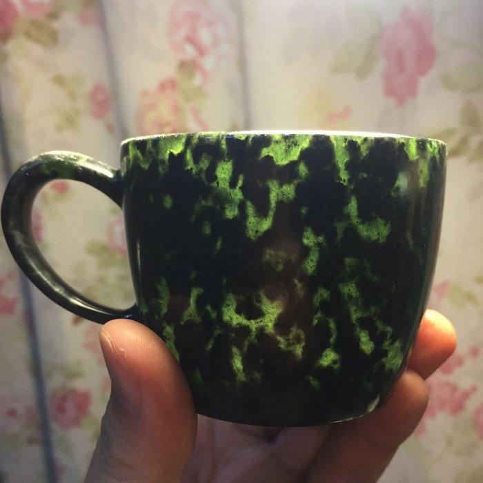 台灣墨玉 花蓮墨玉 波波莉娜 魔法露 咖啡杯(小) 墨玉咖啡杯 墨玉杯 魔法露咖啡杯 蛇紋岩-細節圖7