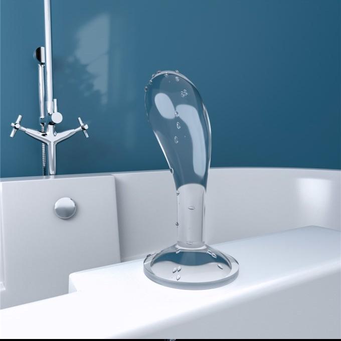 LOVETOY Flawless Clear Prostate Plug 6.0＇＇ 6吋完美無瑕性愛晶透後庭塞-細節圖6