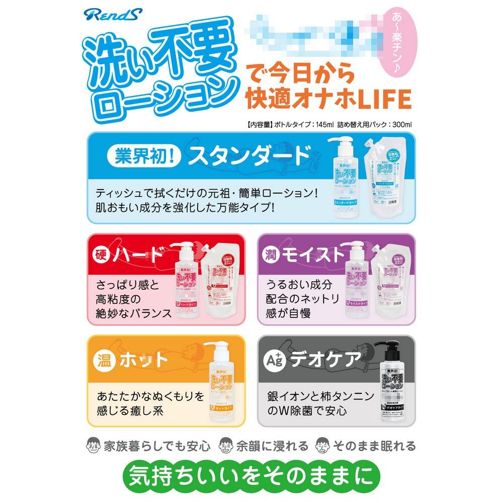 Rends 日本原裝進口 免清洗潤滑液 免洗潤滑液 洗い不要ローション 標準型 濕潤型 濃厚型 溫感型 潤滑液 超低黏-細節圖6
