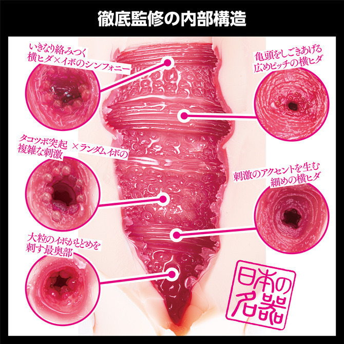 日本Wild One 姬咲華 日本名器系列 AV女優 男用自慰套 日本の名器 姫咲はな 天然I罩杯巨乳 ひめさき はな-細節圖5