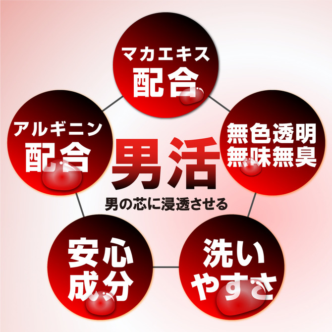 日本原裝進口 LUVE 男性專用男活水溶性潤滑液 360ml 水性潤滑液 るーぶ ビガーアップローション 360ml-細節圖4