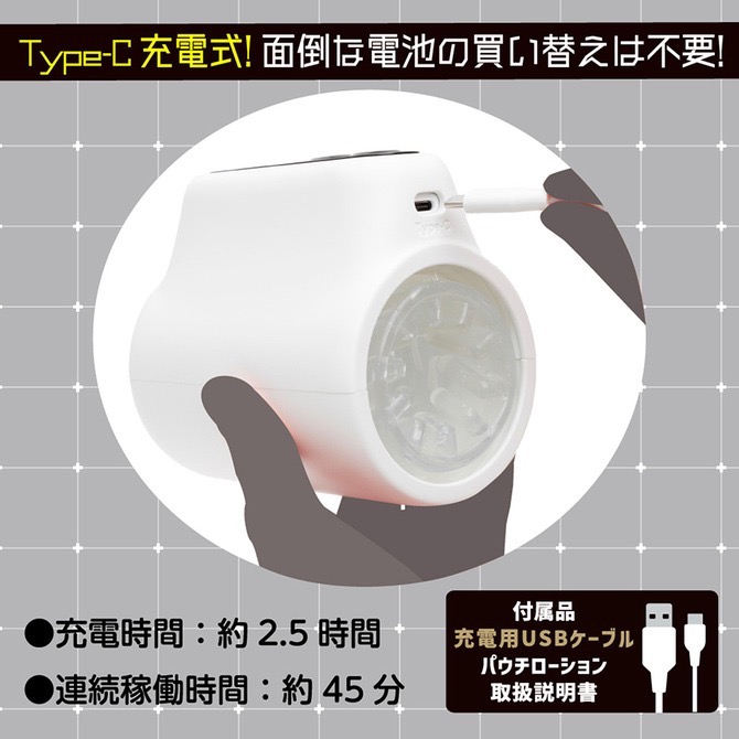 日本EXE 普妮安娜 貫通7頻龍捲風 自慰器 R ぷにあなロイド Ｒ-細節圖6