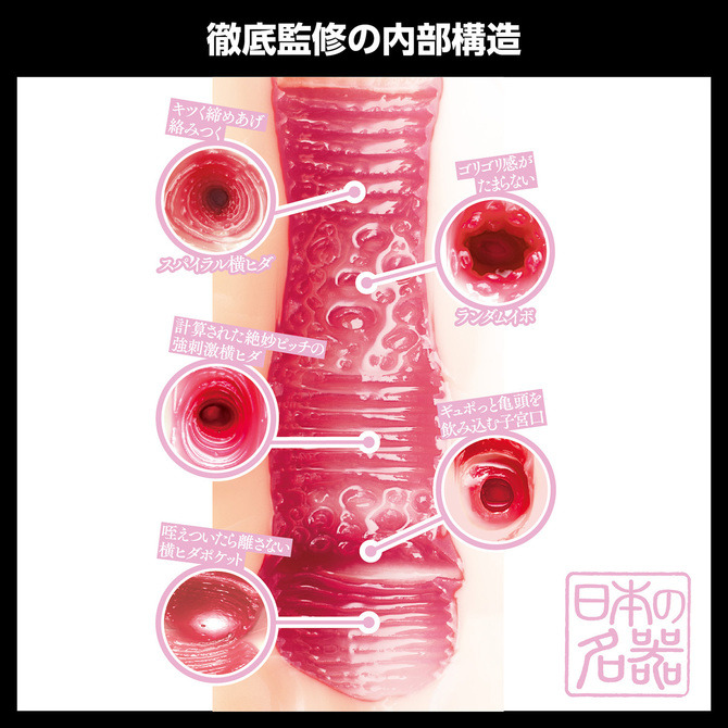 日本Wild One 石原希望 日本名器系列 AV女優 男用自慰套 飛機杯 自慰器 情趣用品 日本の名器 石原希望-細節圖4