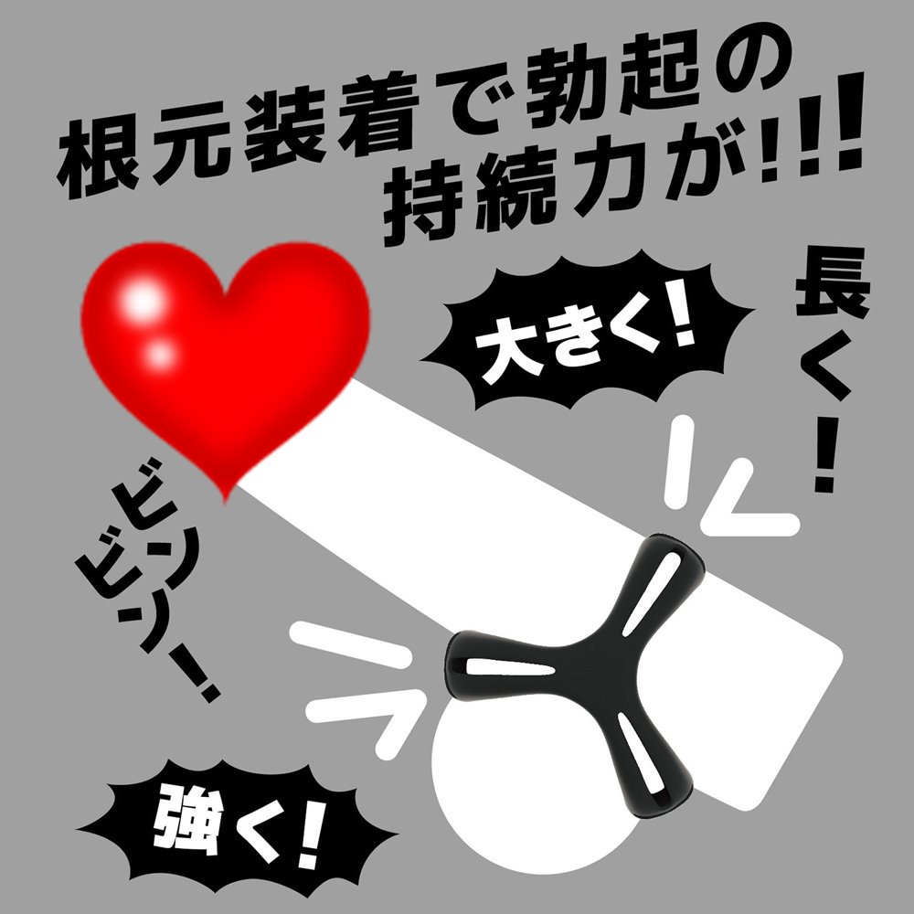 日本SSI JAPAN 我的陰莖環 男用屌環 猛男環 延時環 鎖精環 男用環-細節圖4