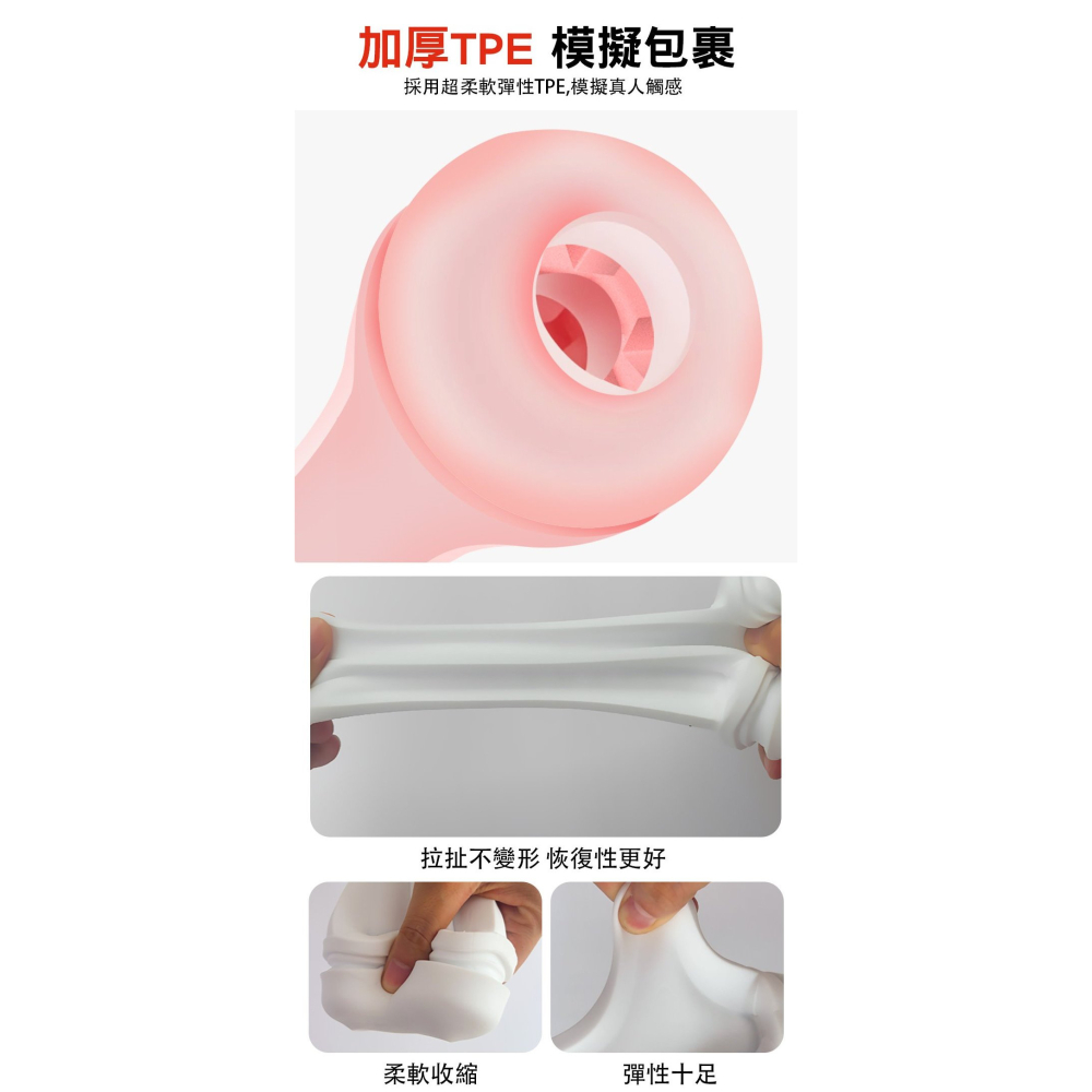 取悅 SUPER MAN 鍛鍊飛機杯 白色 01-細節圖3