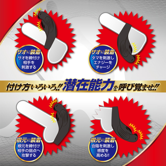 Maxin Fit 本気の猛攻7頻震動環 鎖精環 猛男環 延時環 鎖精環-細節圖7