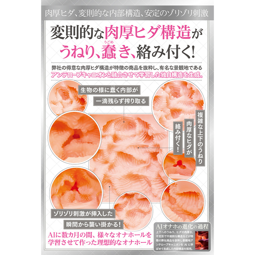 日本TamaToys AI構思理想夾吸自慰名器NO.08 AIVーアイヴー NO.08-細節圖7