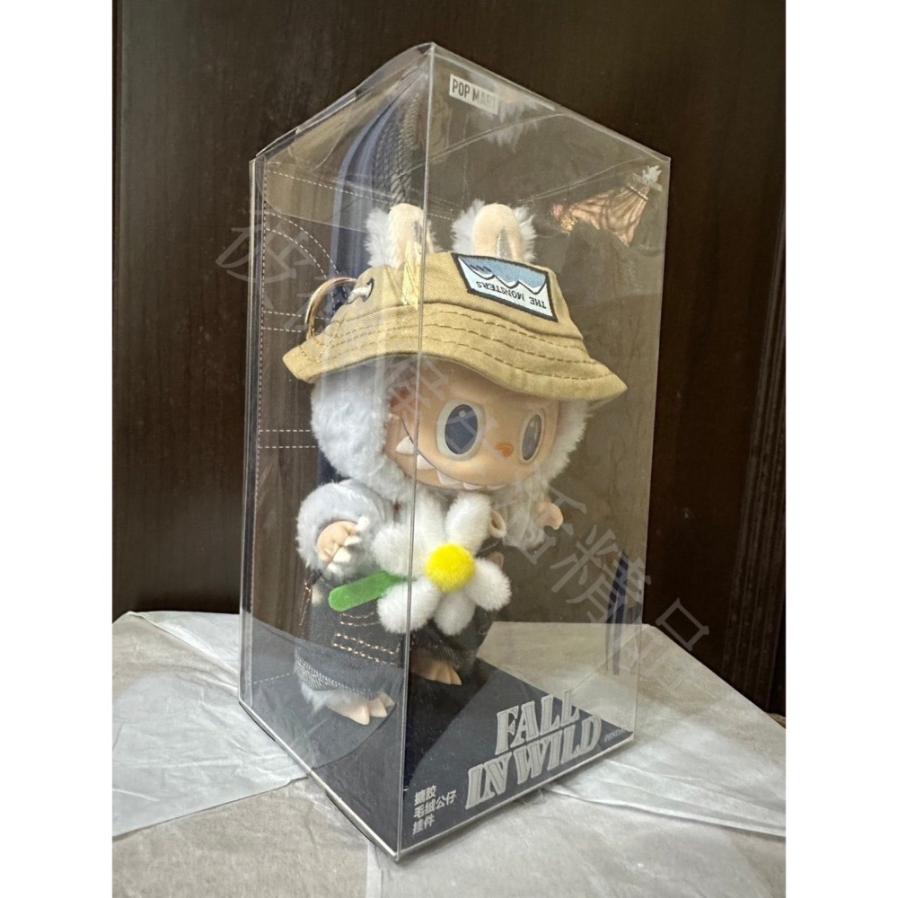 POP MART LABUBU 拉布布 春天野在家 小春 搪膠毛絨公仔掛件-細節圖4