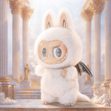 POP MART THE MONSTERS ANGLE IN CLOUDS 大天使 首領 labubu 拉布布-細節圖4