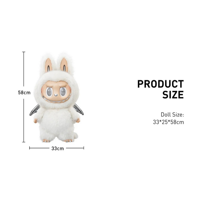 POP MART THE MONSTERS ANGLE IN CLOUDS 大天使 首領 labubu 拉布布-細節圖5