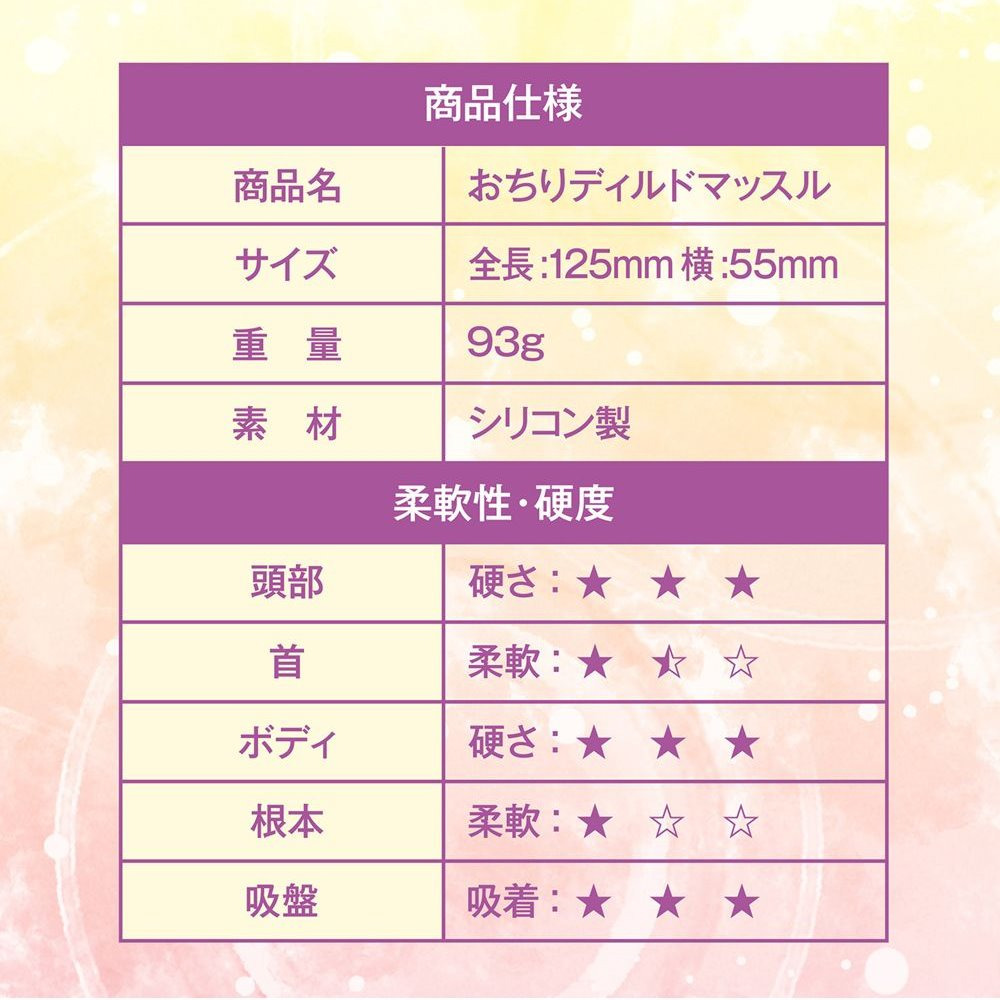 日本Magic Eyes 高品質密著刺激吸盤後庭塞-3 おちりディルド　マッスル-細節圖7