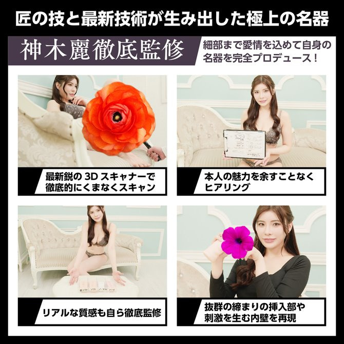 日本Wild One 神木麗 日本名器系列 日本の名器 神木麗 AV女優 男用自慰套 飛機杯-細節圖3