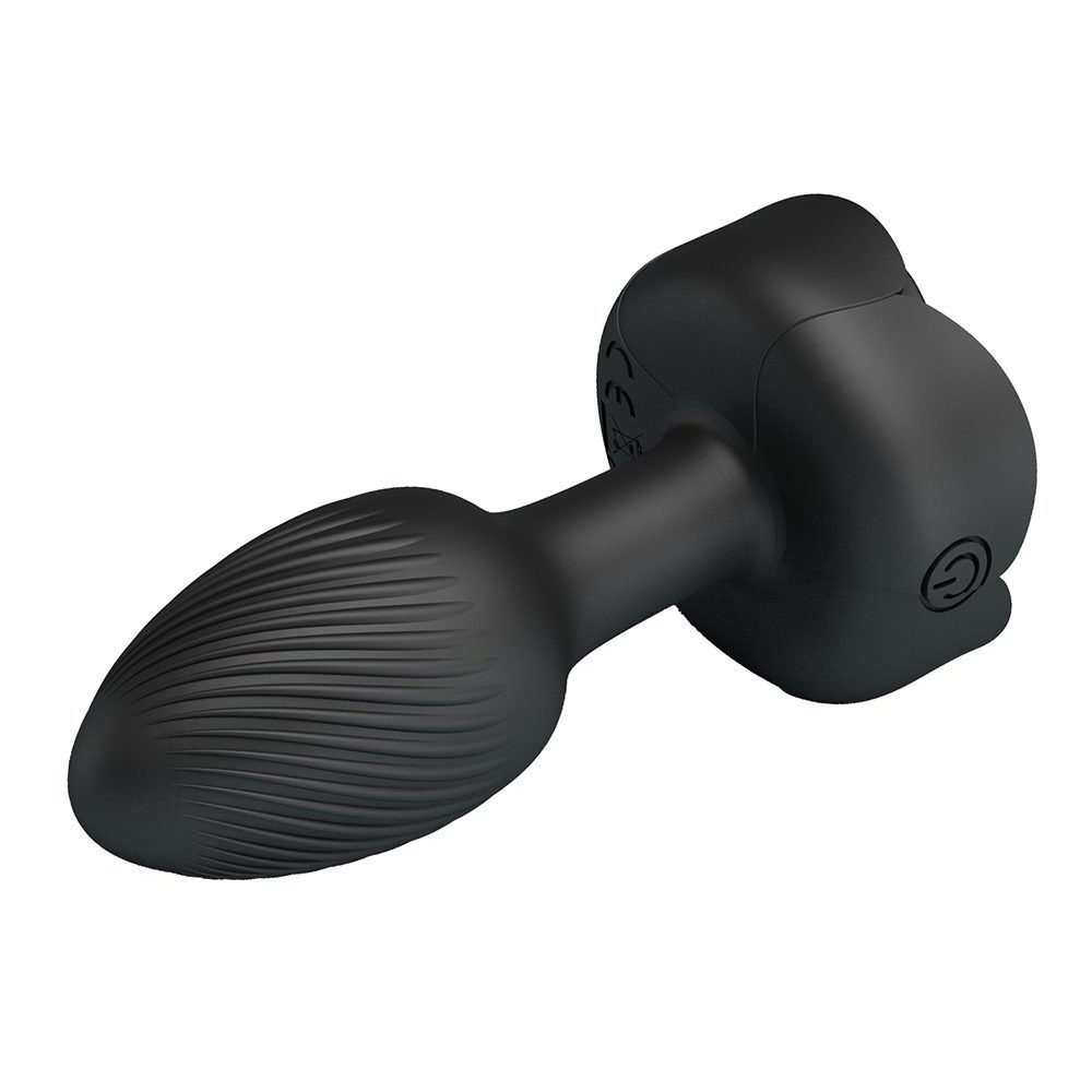 PRETTY LOVE 派蒂菈 炫彩斜紋 Olman 10頻震動 後庭肛塞 Olman炫彩斜紋10頻震動小肛塞-細節圖3