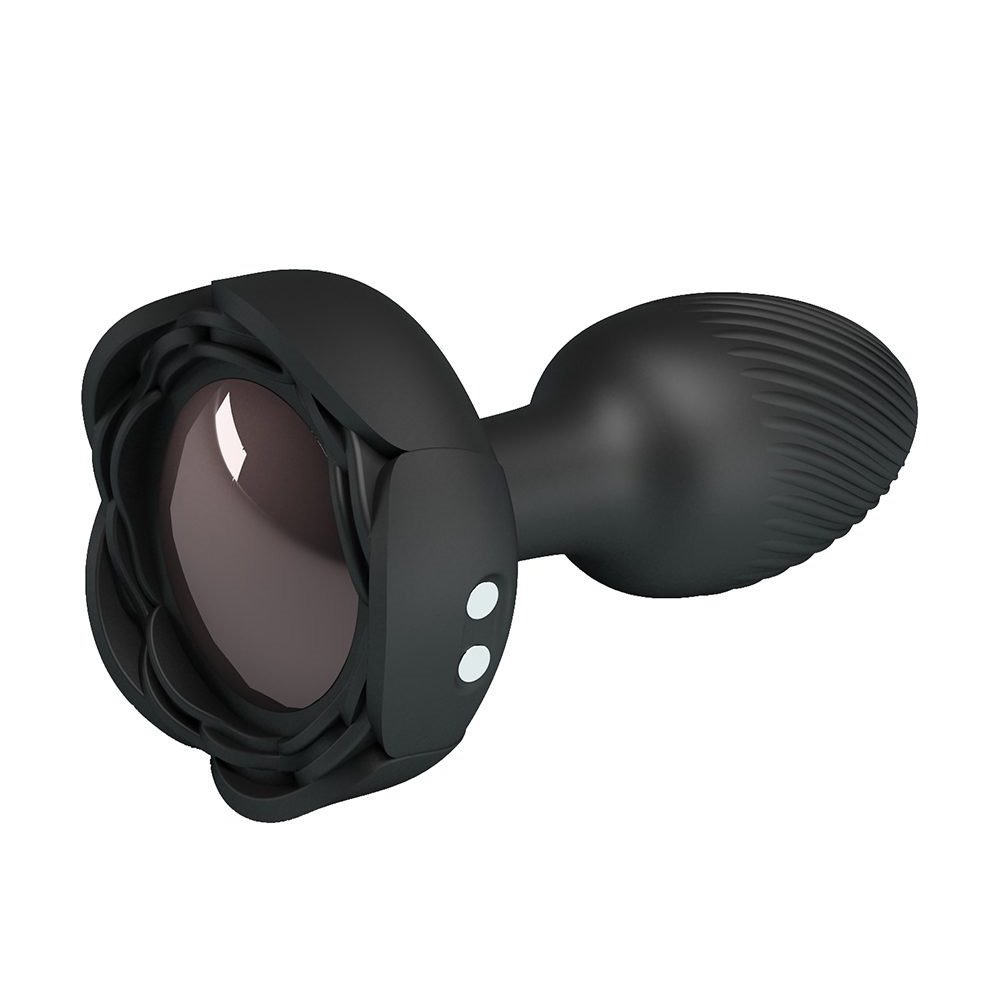 PRETTY LOVE 派蒂菈 炫彩斜紋 Olman 10頻震動 後庭肛塞 Olman炫彩斜紋10頻震動小肛塞-細節圖4