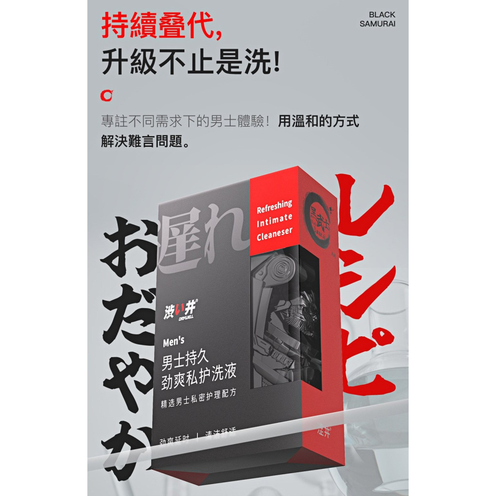 DryWell 澀井男士勁爽私護洗液 200ml 男士私密清潔 私密清潔 男性私密清潔 200g-細節圖5