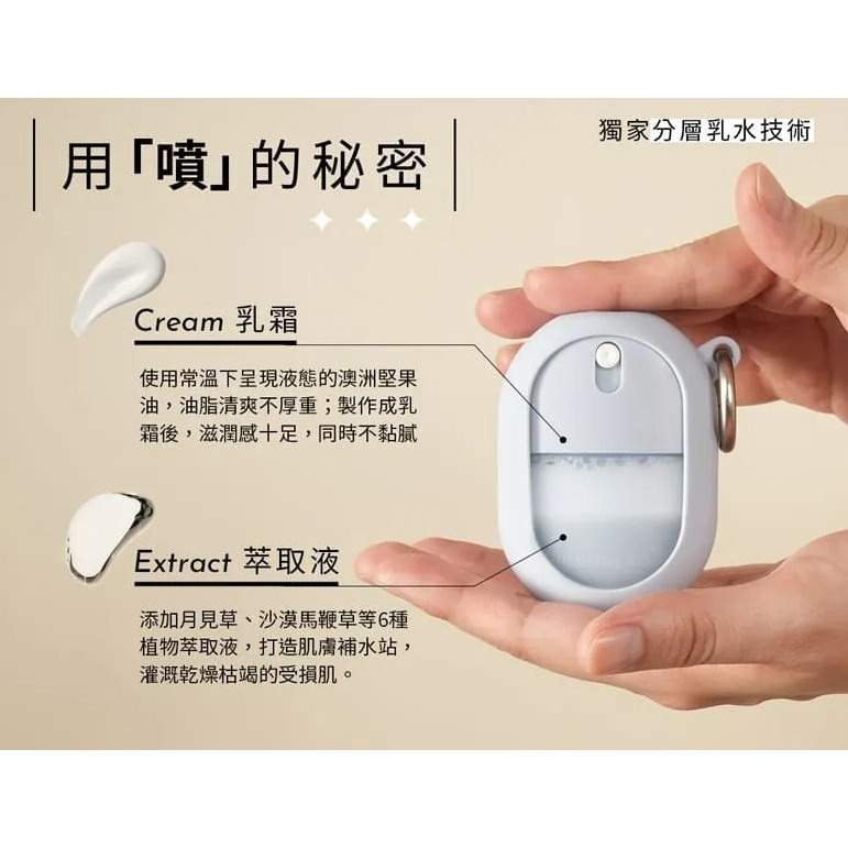 【oooh】香氛護手噴 手部護理 噴霧護手霜 六色 慵懶午後 春光爛漫 夢幻秘境 藍色天空 萊姆白茶 茶韻時光-細節圖4