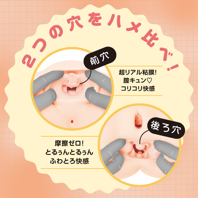 日本EXE HATOPLA 次世代HOLE 人工皮膚 任性雙穴DX 次世代ＨＯＬＥ ぷにあなＤＸ 人工皮膚 3kg-細節圖6